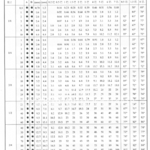 空心錐A系列